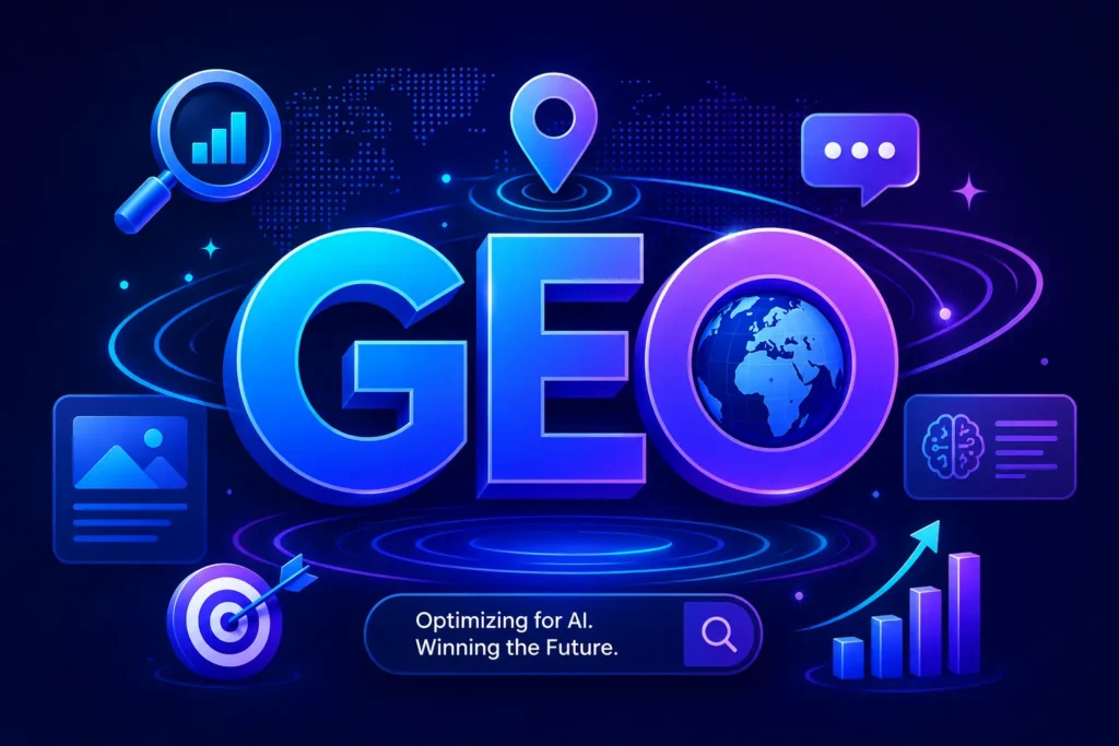 GEO is different from SEO introduction second image only with GEO