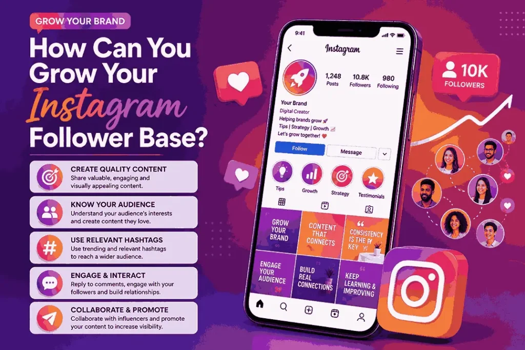 How can you grow your Instagram - Instagram marketing tips for business growth