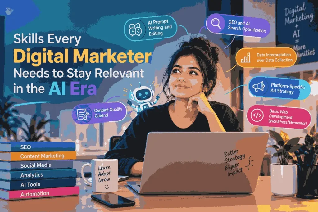 featured image Skills Every Digital Marketer Needs to Stay Relevant in the AI Era